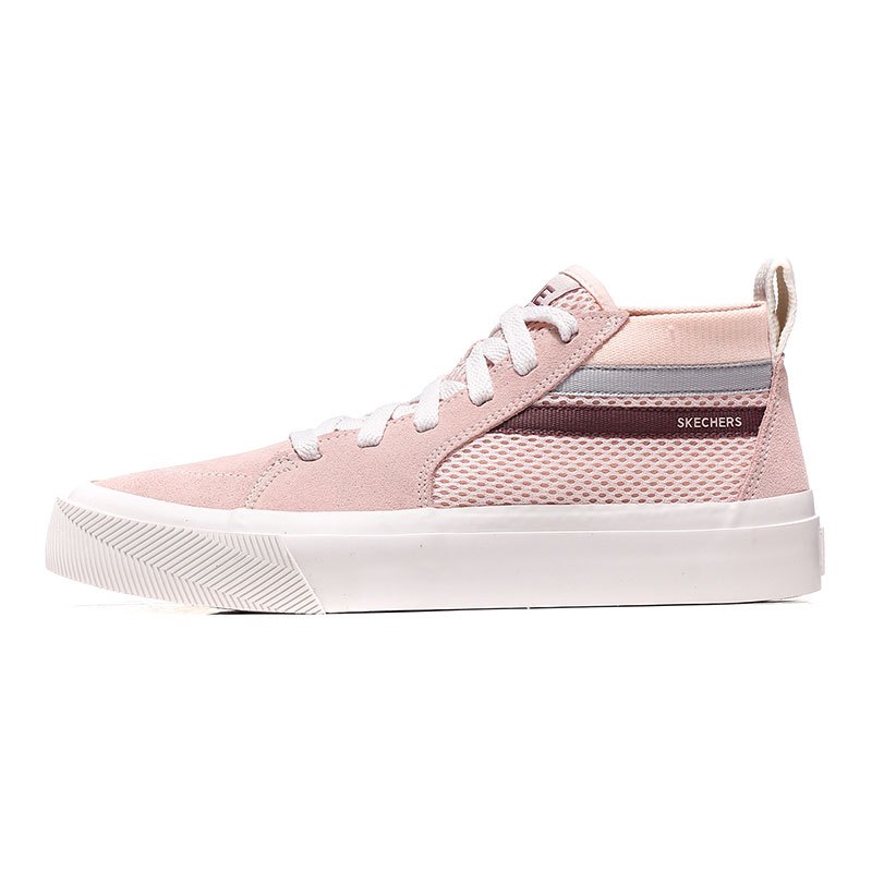 【自营】Skechers斯凯奇女鞋板鞋透气时尚滑板中帮运动鞋18070 18070/LTPK浅粉色