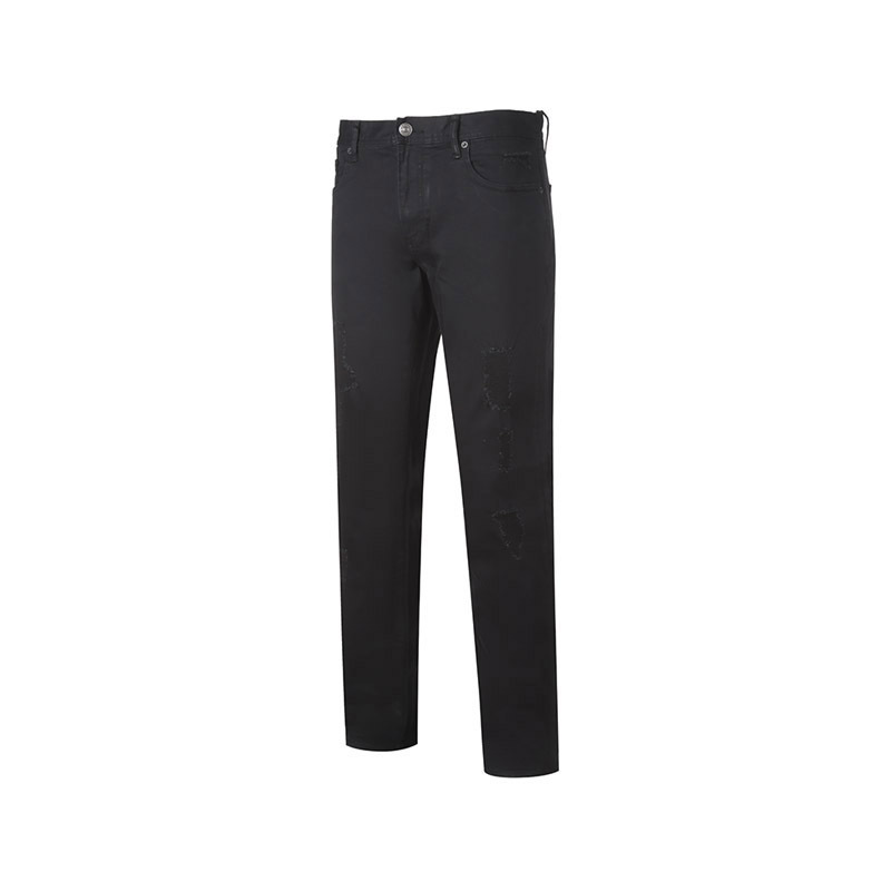 阿玛尼 ARMANI EXCHANGE 男士棉质修身版休闲破洞牛仔裤长裤 3LZJ13 Z1AAZ