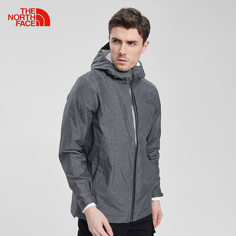 北面（TheNorthFace）户外男式防泼水透气皮肤风衣3V9C
