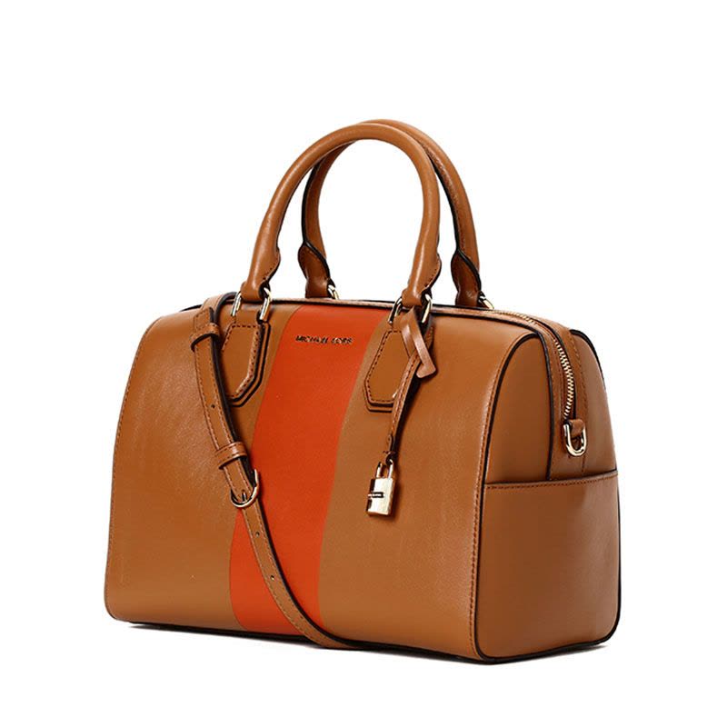 Michael Kors/迈克·科尔斯 女士拼色波士顿手拎斜挎包 30S7GIJU2L 29x19x17CM图片