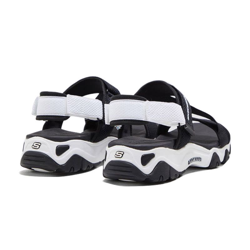 SKECHERS(斯凯奇)DLITES WOMEN系列中性时尚凉鞋夏季中性休闲鞋88888181-BKW图片
