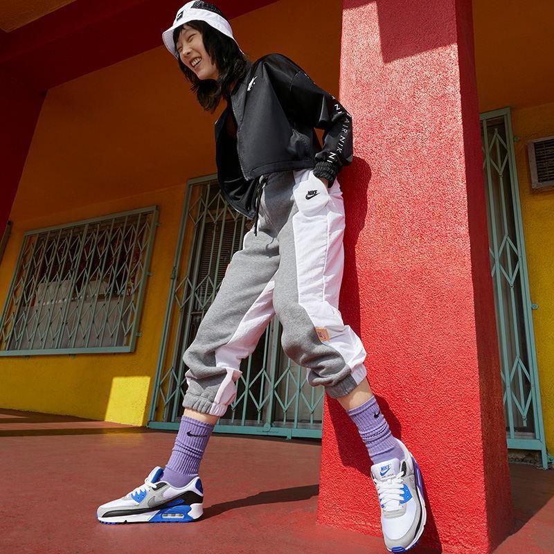耐克（NIKE）女鞋AIR-MAX-90运动鞋气垫休闲跑步鞋CD0490