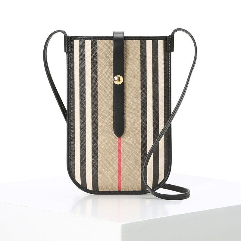 预订BURBERRY 标志性条纹斜挎包 手机保护套（含背带）8026002图片