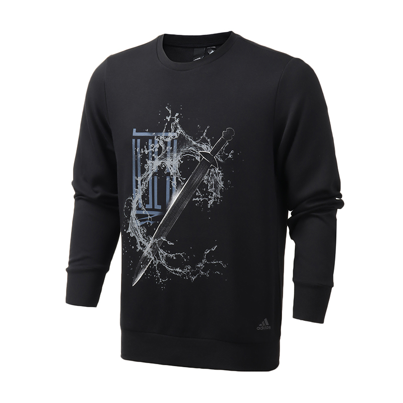 【自营】阿迪达斯男服卫衣WJ CREW运动型格休闲服装FK4483
