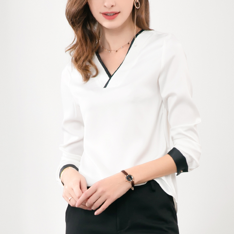 晚白onebuye女士衬衫