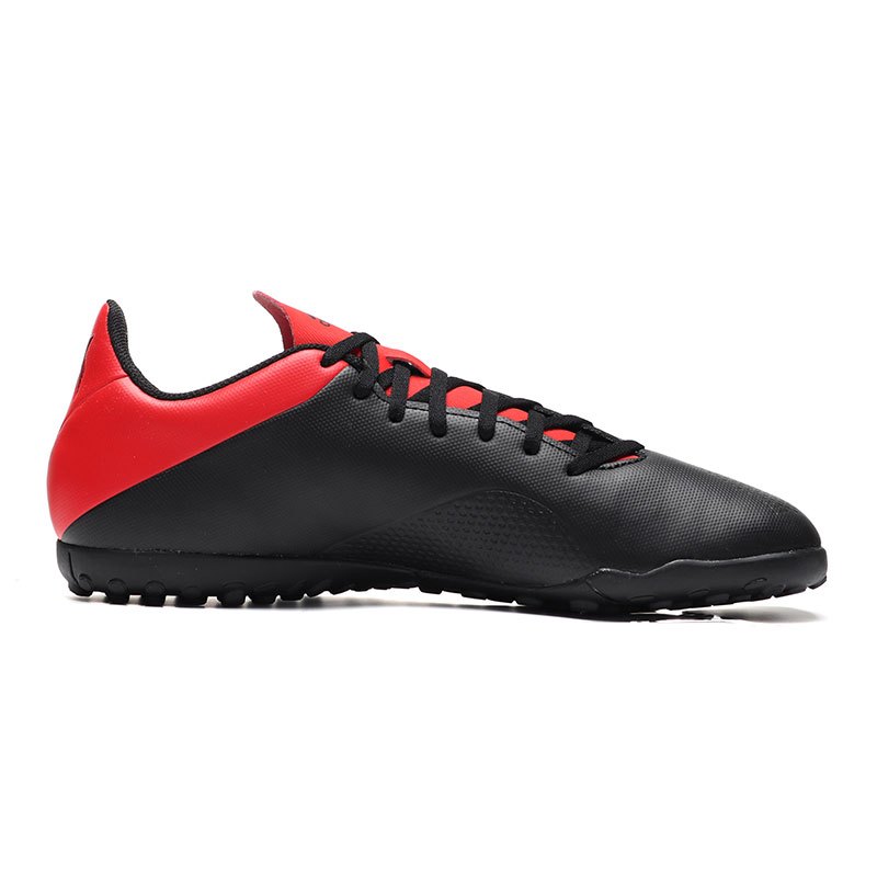 【自营】adidas男鞋足球鞋X 18.4 TF训练比赛运动鞋BB9412 BB9412黑色+红色+白色