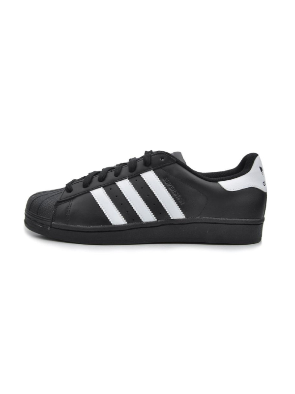阿迪达斯Adidas三叶草男鞋黑色金标贝壳头运动鞋休闲板鞋B27140