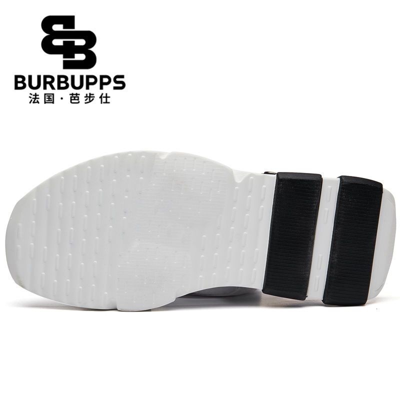 Burbupps/法国芭步仕男士沙滩鞋真皮透气凉鞋外穿两用拖鞋夏潮鞋
