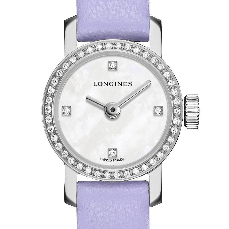 【预售款】浪琴(LONGINES) 时尚石英表女L2.303.0.87.5袖珍系列精致小表盘16mm