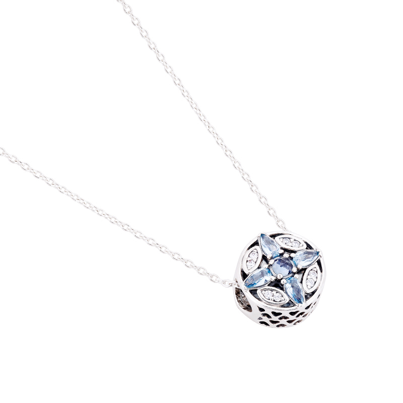 潘多拉 PANDORA 斑斓芝梦925银项链 时尚饰品