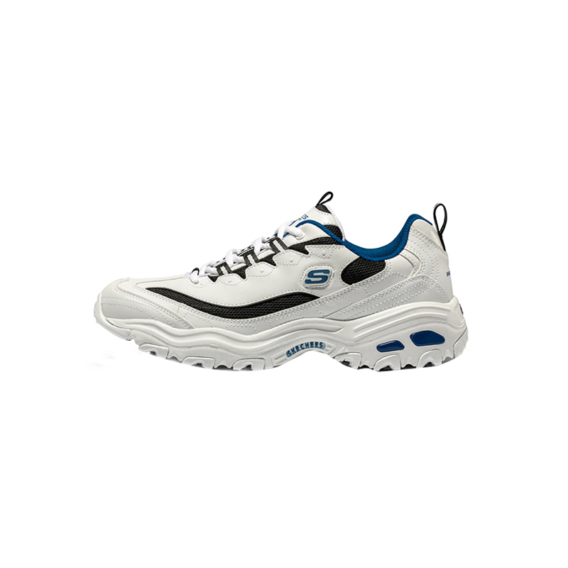 Skechers斯凯奇男鞋复古绑带老爹鞋舒适时尚休闲运动跑步鞋888002