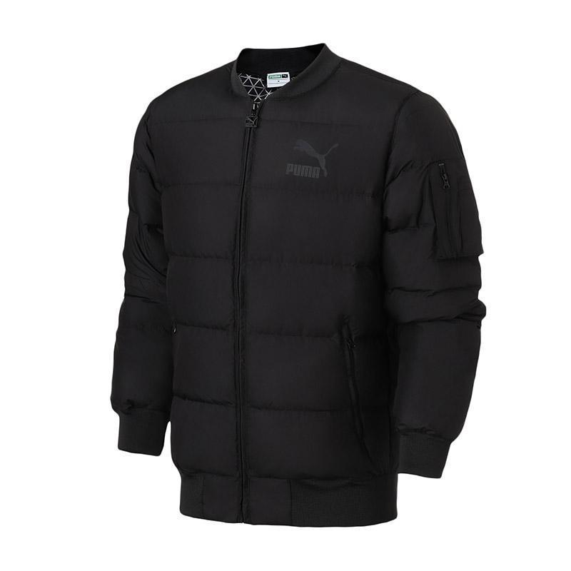 PUMA彪马羽绒服男装休闲羽绒保暖外套运动服578630 L 57863001黑色