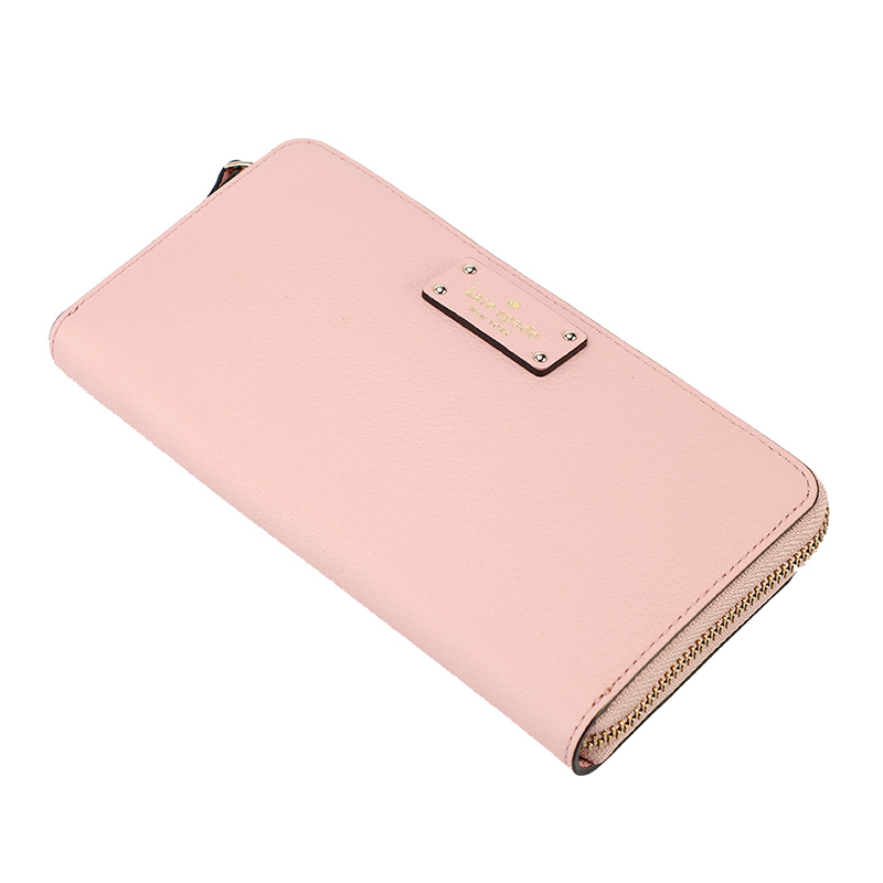 凯特·丝蓓 Kate Spade 女士皮质长款钱包钱夹