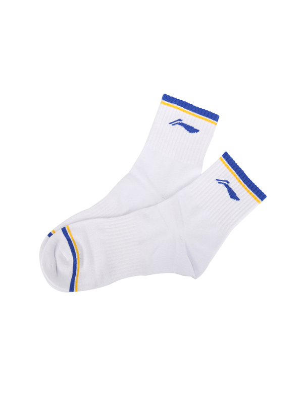 李宁男篮球吸汗袜子运动休闲舒适中长筒袜