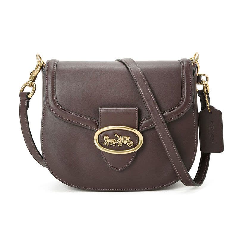 【预定】20新款 COACH KAT马鞍包84715 25x18.5x7.5CM图片