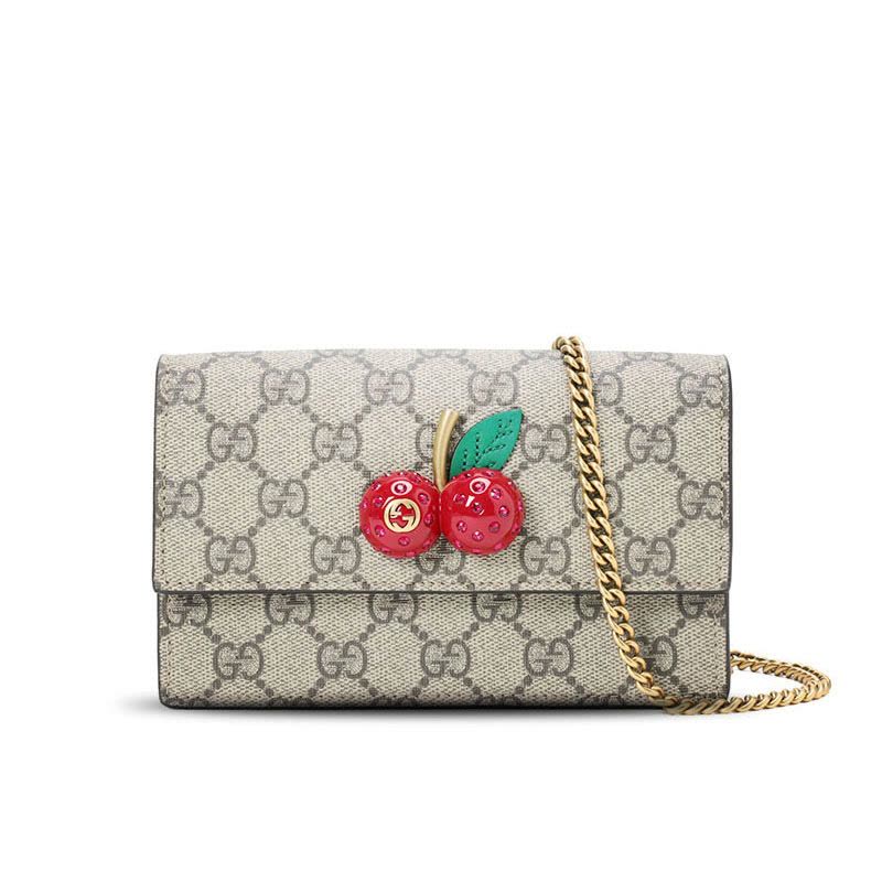 【预定】GUCCI 樱桃款斜挎包 迷你 481291 16.5*10*3.5CM图片