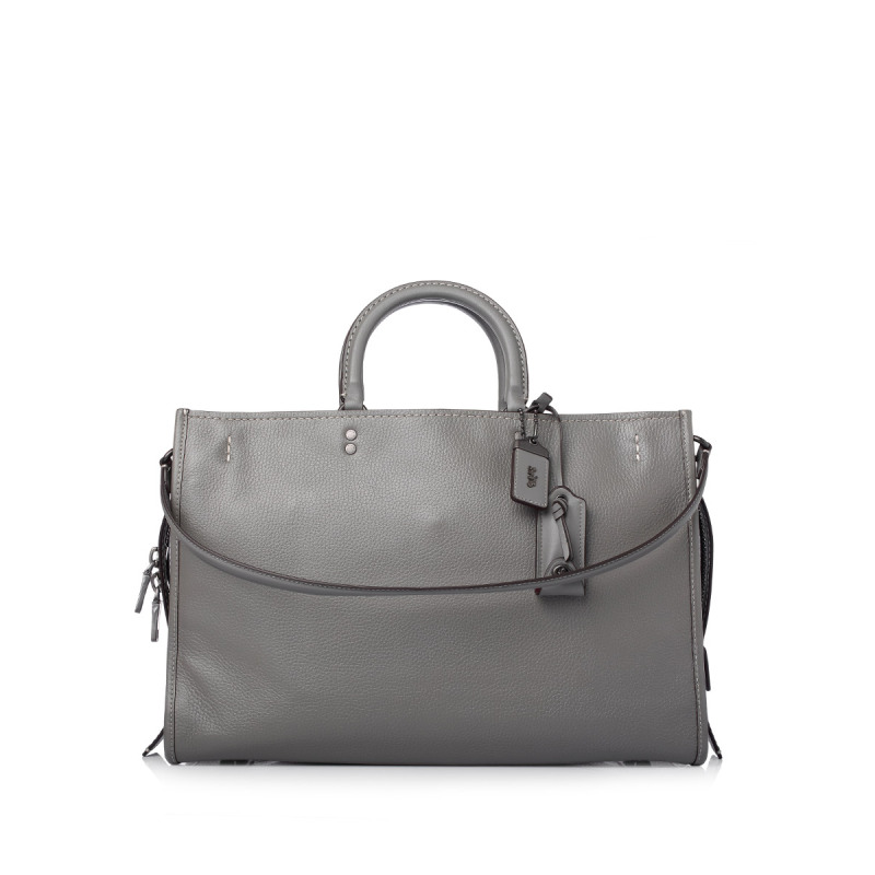 coach蔻驰rogue纯色牛皮女士手提单肩包21036bphgrf