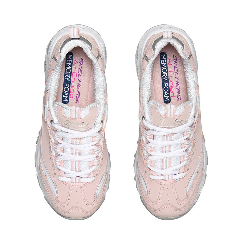 Skechers斯凯奇女休闲鞋D’lites熊猫鞋厚底运动鞋11930