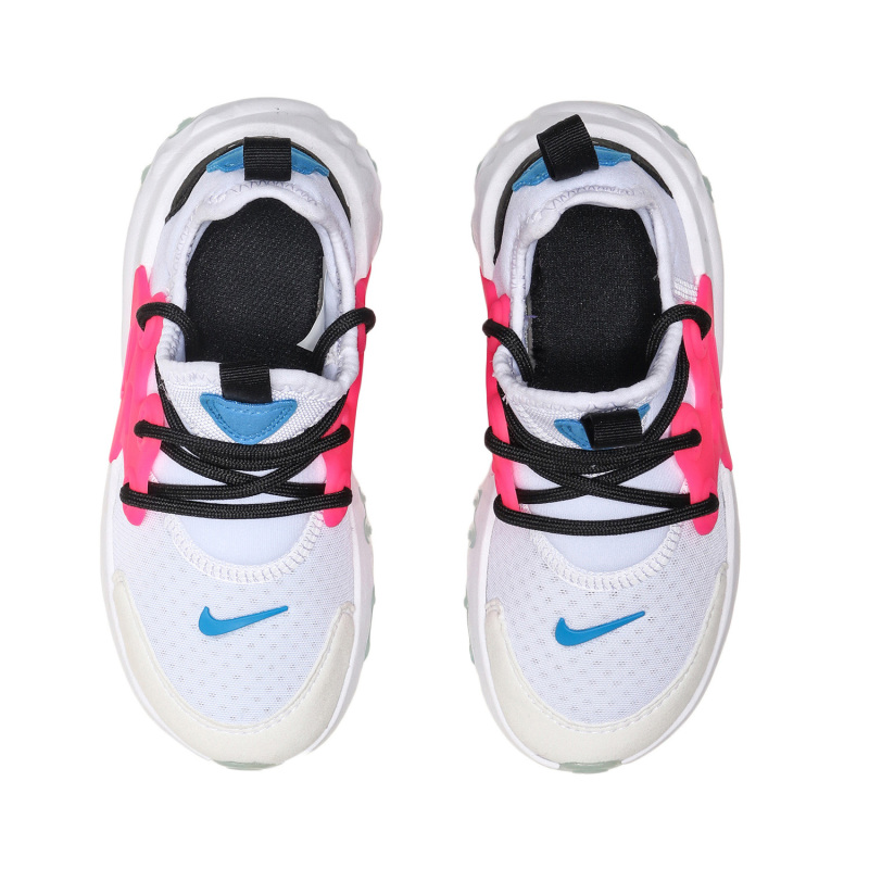 NIKE童男女中童休闲鞋拼色一脚蹬舒适跑步运动鞋BQ4003