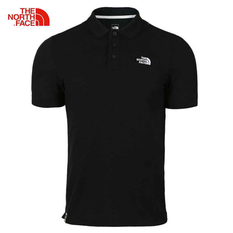 北面（TheNorthFace）户外男式休闲POLO衫短袖T恤3VRA