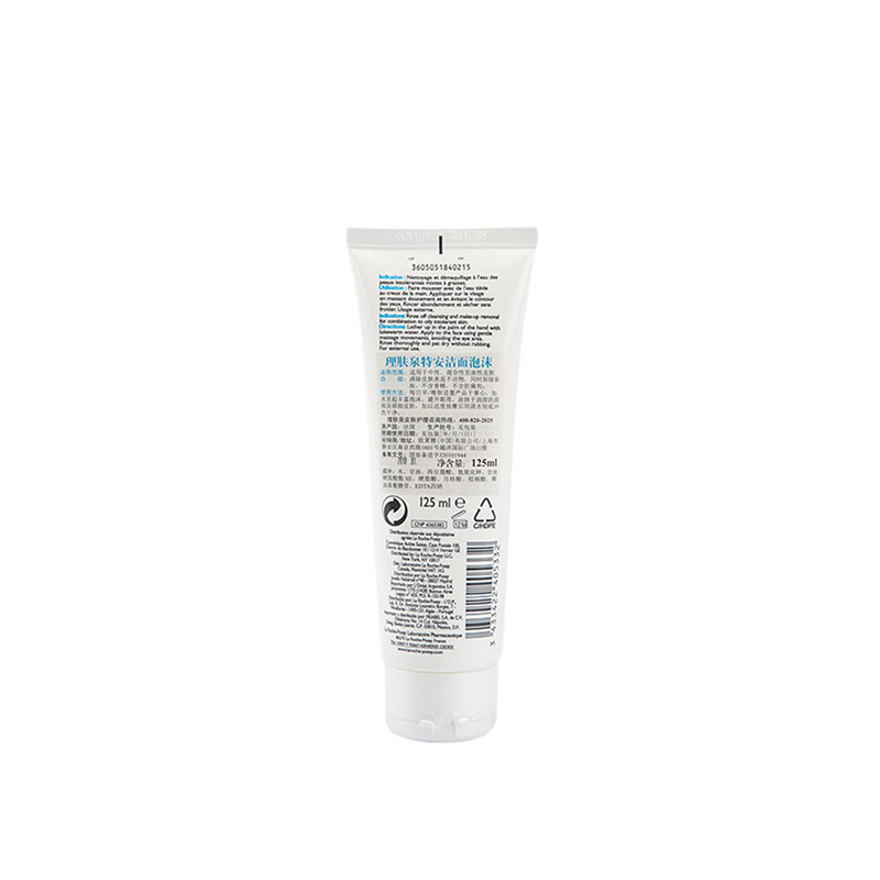 [法国LA ROCHE-POSAY]理肤泉特安洁面泡沫125ml