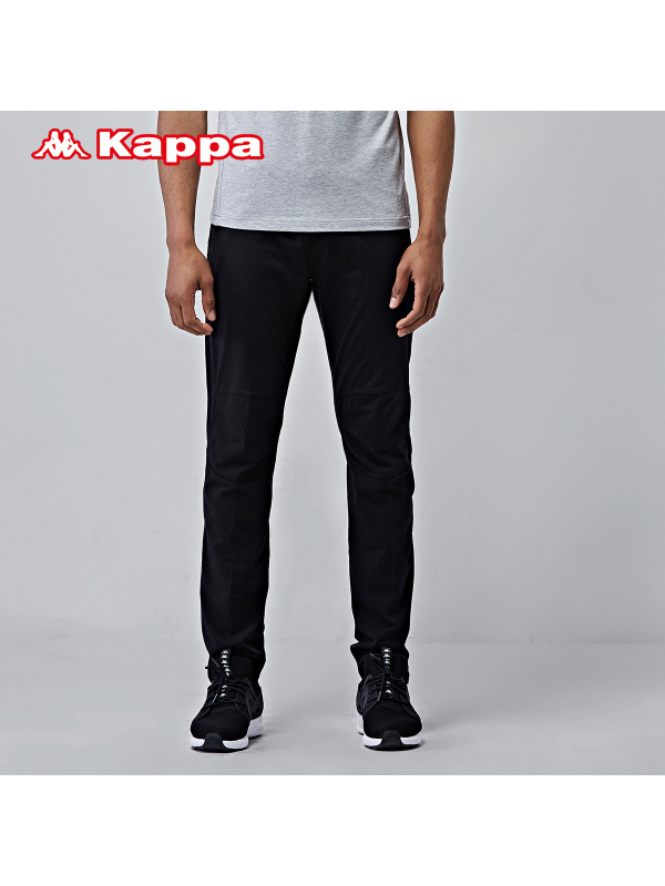 Kappa卡帕夏男运动裤欧美简约薄款宽松透气男运动长裤K0712AK26
