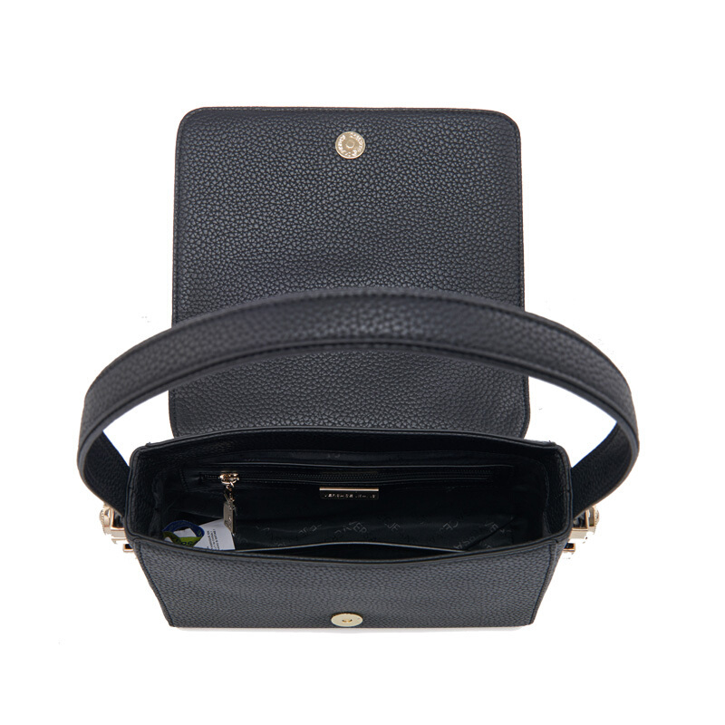 VERSACE JEANS范思哲 轻奢品18新款 女士黑色聚酯纤维小号单肩包奢侈品E1VRBBH3 70035 899