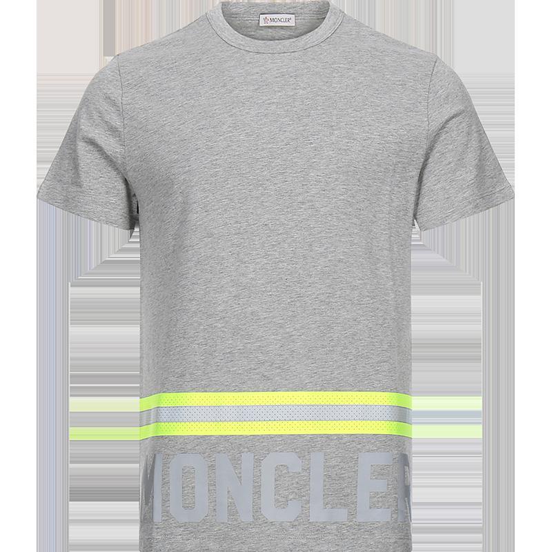 moncler盟可睐男士棉质圆领短袖t恤8c739208390t