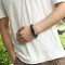 天禄宁安 天然正品黑曜石 本命年貔貅水晶手链男 送男友
