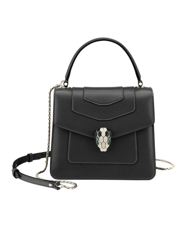 【预定】BVLGARI宝格丽 SERPENTI FOREVER 经典蛇头单肩包18*16*9.5CM