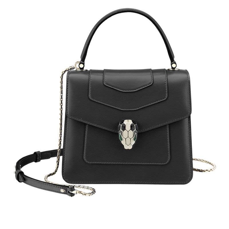 【预定】BVLGARI宝格丽 SERPENTI FOREVER 经典蛇头单肩包18*16*9.5CM图片