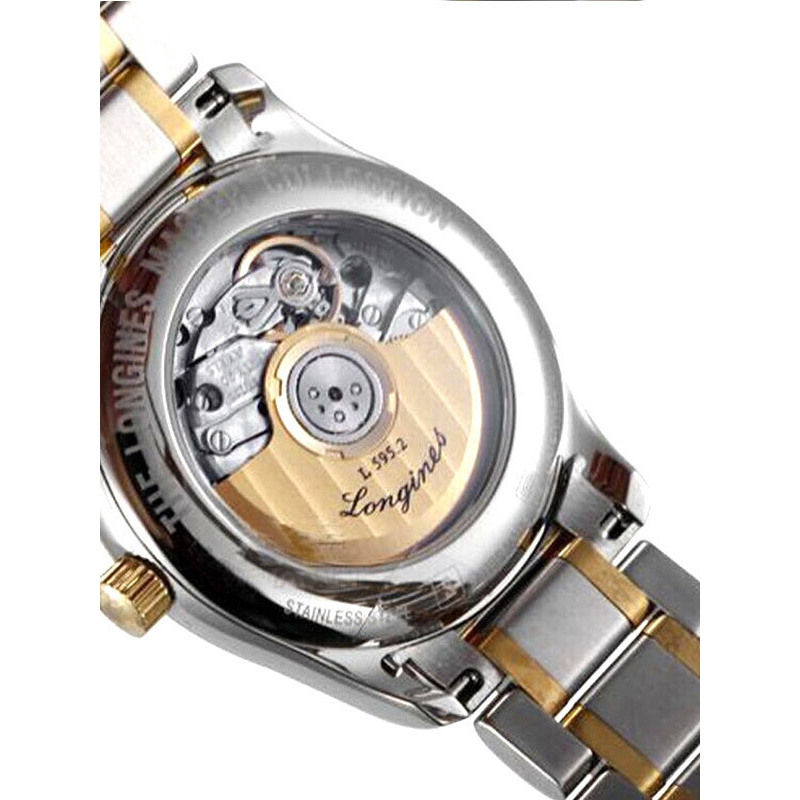 浪琴longines瑞士名匠系列自动机械女士手表l22575787休闲精钢表带