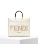 预售 芬迪 FENDI TOTE包 LOGO标识 光面皮 女士手提单肩包 8BH386