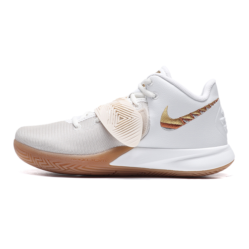【自营】NIKE耐克男鞋篮球鞋欧文6简版城市缓震黑色运动鞋CD0191