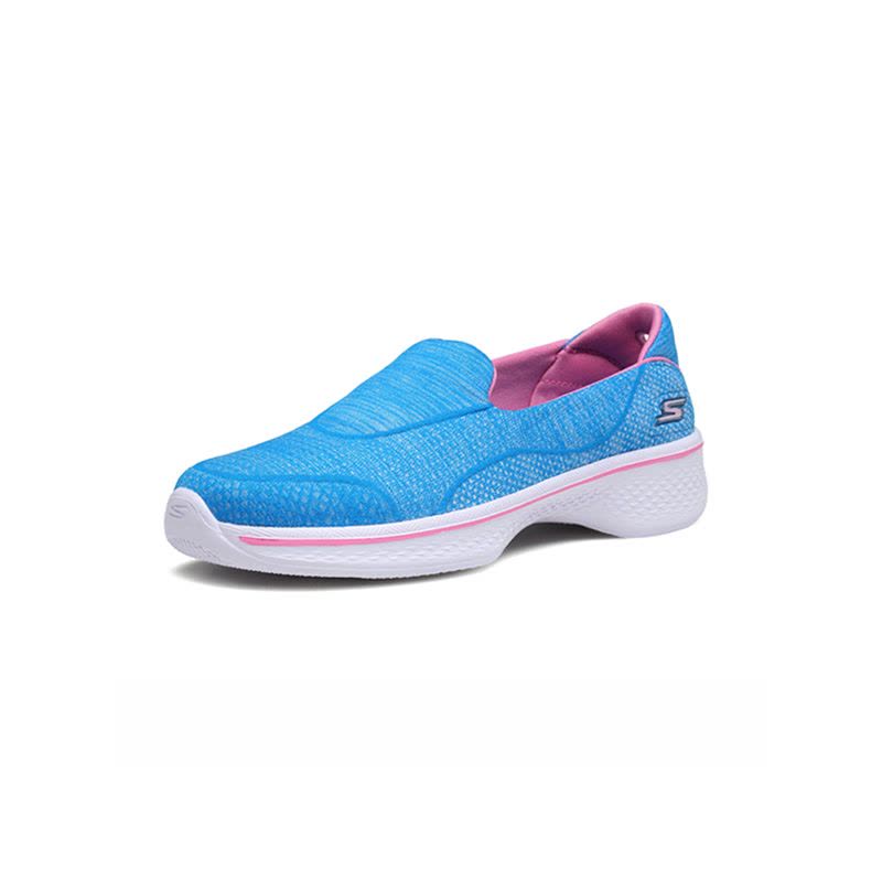 Skechers斯凯奇甜美童鞋女低帮休闲鞋舒适休闲一脚套664048L图片