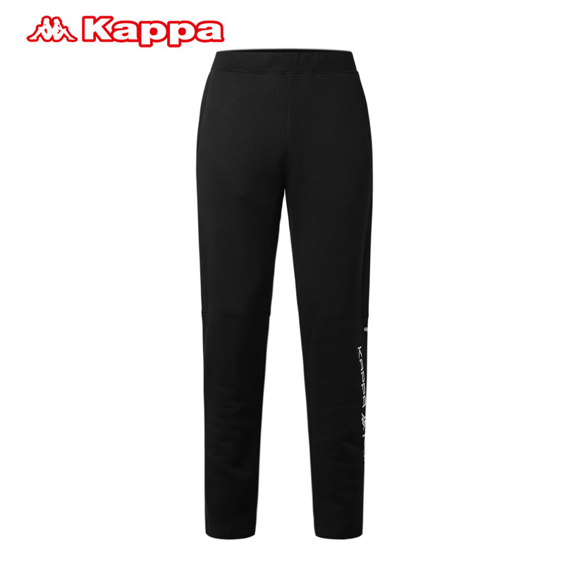 Kappa卡帕男裤卫裤春季休闲裤直筒裤子运动长裤棉运动裤