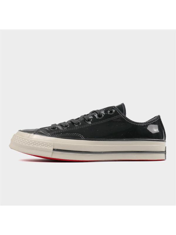 CONVERSE匡威Chuck70S三星标春季女漆皮休闲板鞋162438C162439