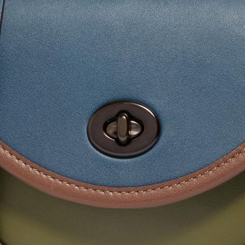 【预定】20春新款COACH/蔻驰旋转扣 腰包斜挎小包107 15*12*4CM图片