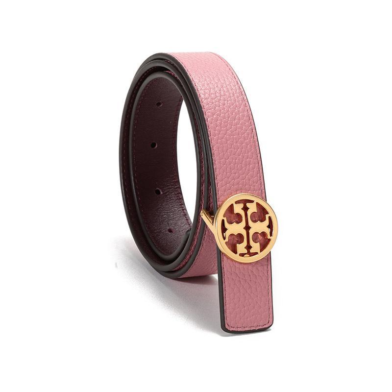 toryburch托里伯奇奢侈品tb腰带女士牛皮革板扣式双面皮带腰带64926