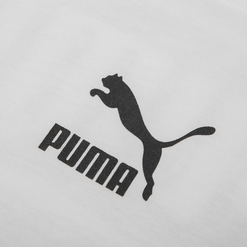 PUMA彪马男子运动服舒适短袖上衣 透气宽松休闲短袖T恤 579507