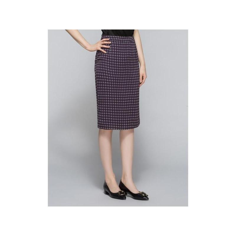 夏季雪纺一步裙女士显瘦通勤半身裙直通包臀裙子