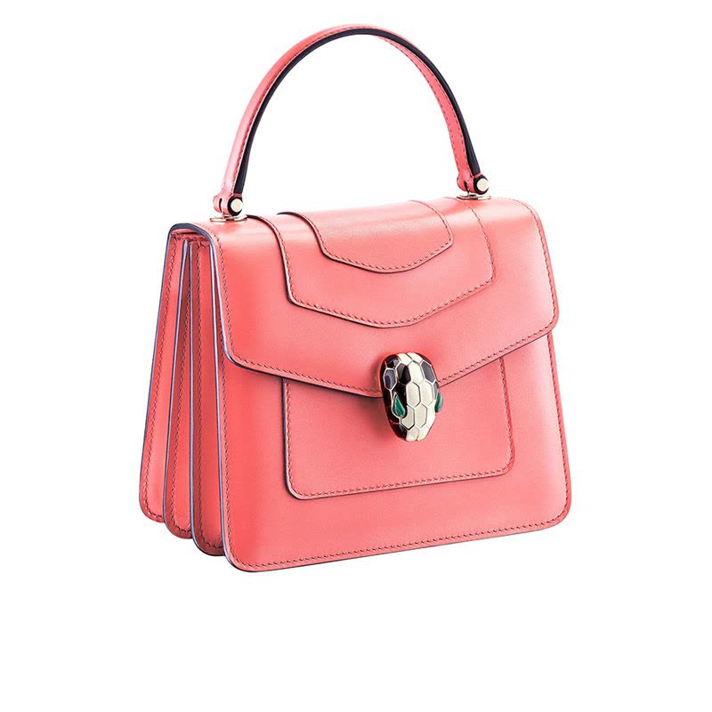 【预定】BVLGARI宝格丽 SERPENTI FOREVER 经典蛇头单肩包18*15*9.5CM图片
