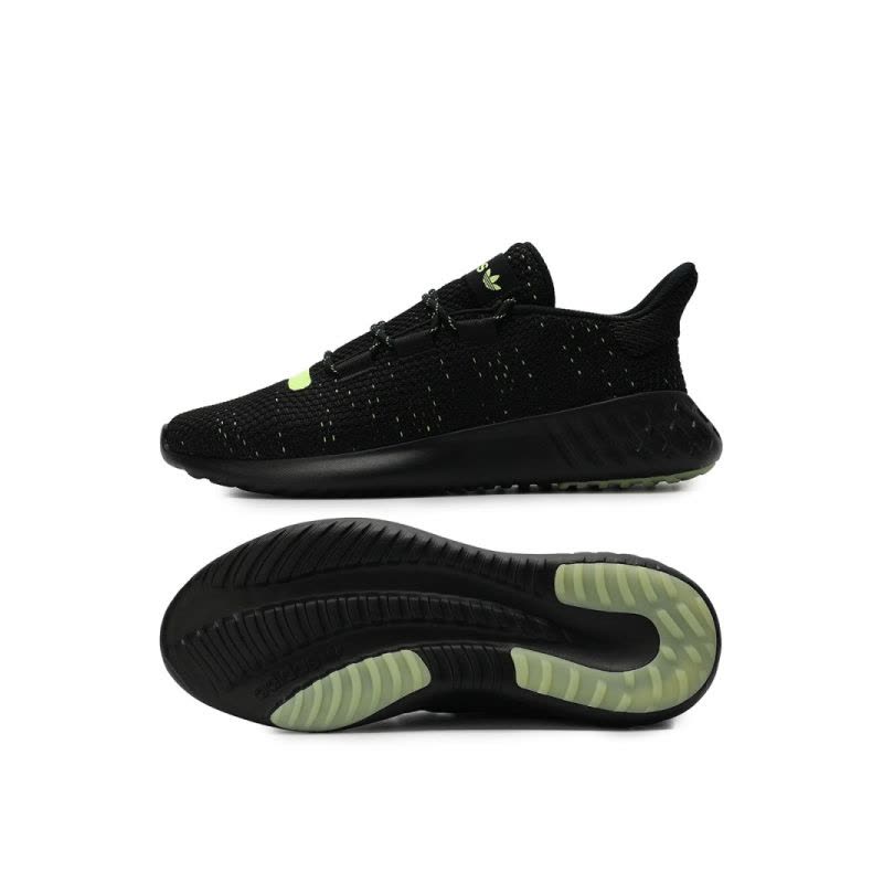 adidas阿迪三叶中性男女小椰子休闲运动跑步鞋CG7112图片