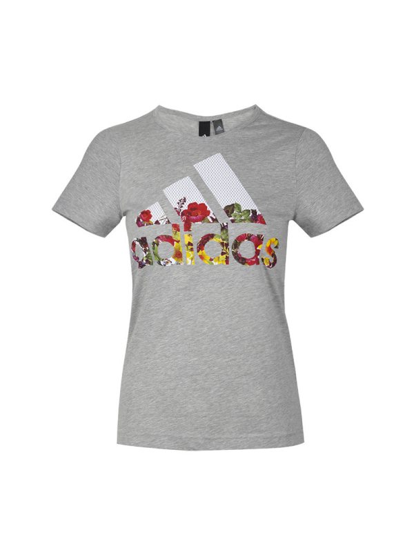 ADIDASFlower Tee夏季女子短袖DV2996