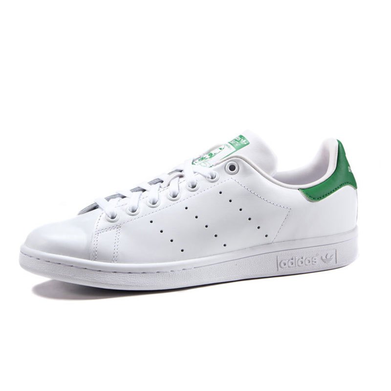 adidas阿迪达斯三叶草stan smith男女绿尾小白鞋休闲板鞋M20324