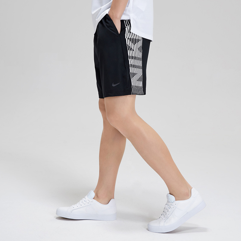 nike耐克男装运动短裤经典宽松针织透气五分裤运动服aq0452