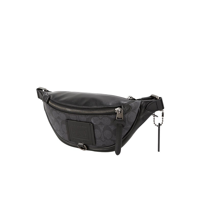 蔻驰coach奢侈品专柜款男士腰包时尚腰包胸包休闲包斜跨包76187qbchr