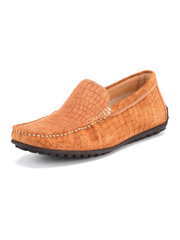 SAT-MEN/星期六牛反绒休闲男浅口单鞋SS61127060