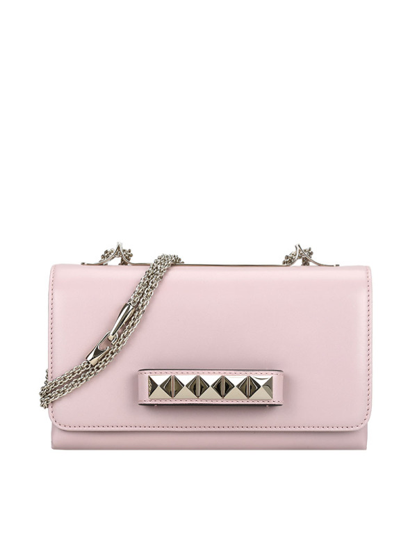 VALENTINO ROCKSTUD 斜挎包 B0975银扣VLL01004