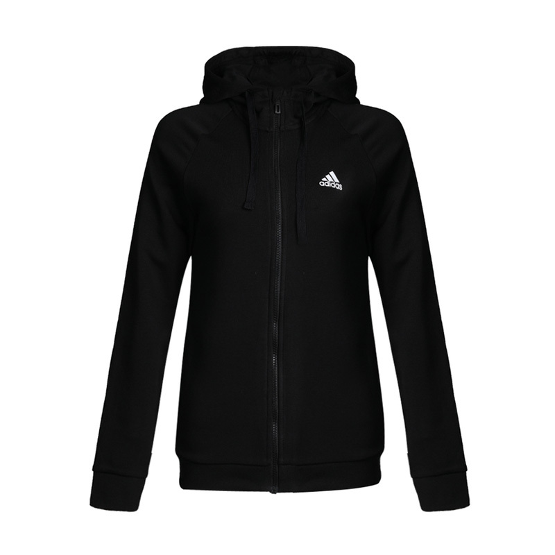 阿迪达斯adidas运动型格HOODIELINEAGE女子茄克DM5336